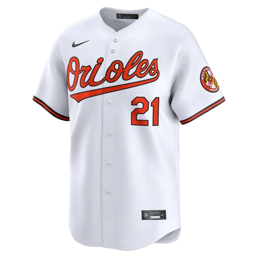 Austin Hays 21 Baltimore Orioles Home Limited Player Men Jersey - White