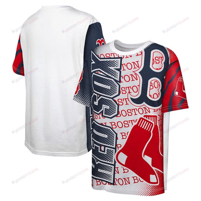 Boston Red Sox Impact Hit Bold T-Shirt - White