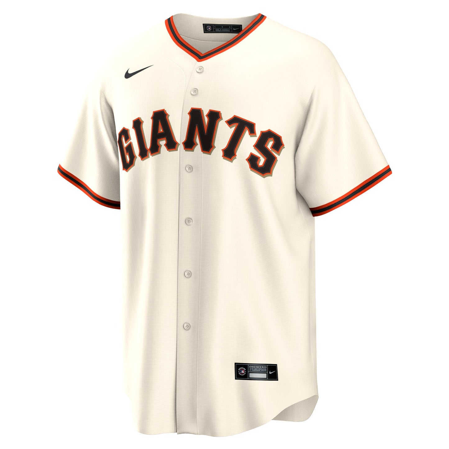 San Francisco Giants Nike Home Replica Team Jersey - Cream