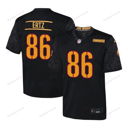 Zach Ertz 86 Washington Commanders Game YOUTH Jersey - Black