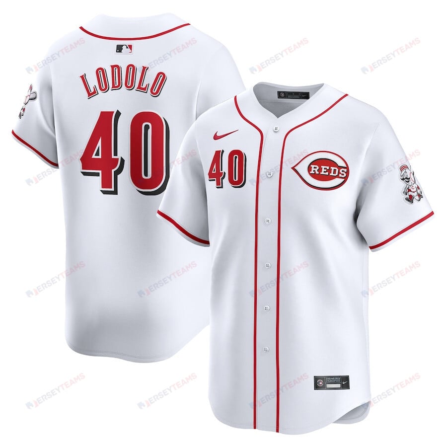 Nick Lodolo 40 Cincinnati Reds Home Limited Men Jersey - White
