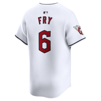 David Fry 6 Cleveland Guardians Home Limited Player Men Jersey - White