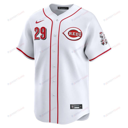 TJ Friedl 29 Cincinnati Reds Home Limited Player Men Jersey - White