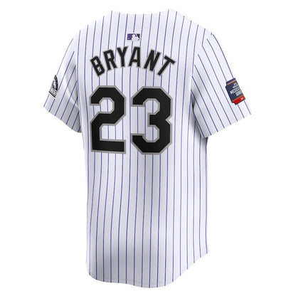 Kris Bryant 23 Colorado Rockies 2024 MLB World Tour Mexico City Series Home Limited Jersey - White