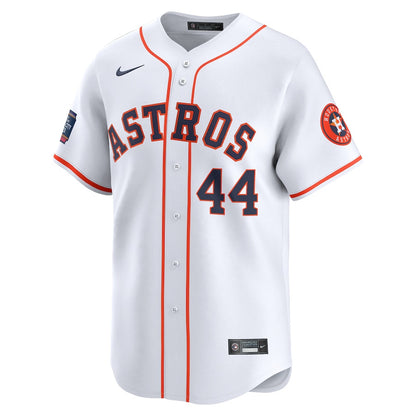 Yordan Alvarez 44 Houston Astros 2024 MLB World Tour Mexico City Series Home Limited Jersey - White
