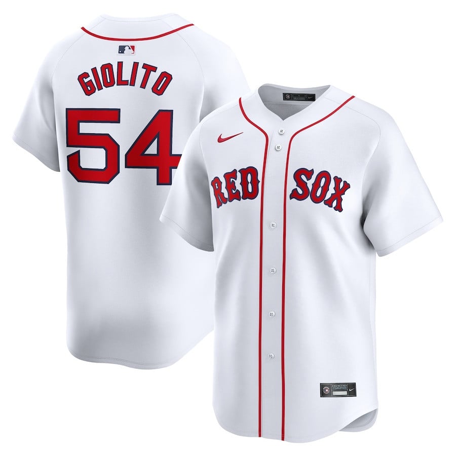 Lucas Giolito 54 Boston Red Sox Home Limited Men Jersey - White