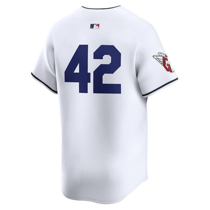 Cleveland Guardians 2024 Jackie Robinson Day Home Men Limited Jersey - White