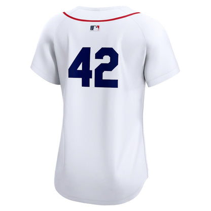 Boston Red Sox 2024 Jackie Robinson Day Home Limited Women Jersey - White