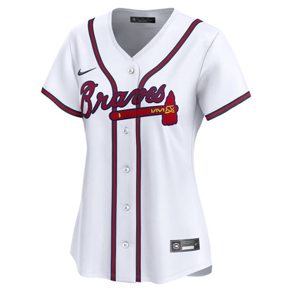 Atlanta Braves 2024 Jackie Robinson Day Home Limited Women Jersey - White