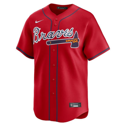 Atlanta Braves Alternate Limited Men Jersey - Red