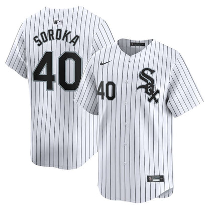 Michael Soroka 40 Chicago White Sox Home Limited Men Jersey - White