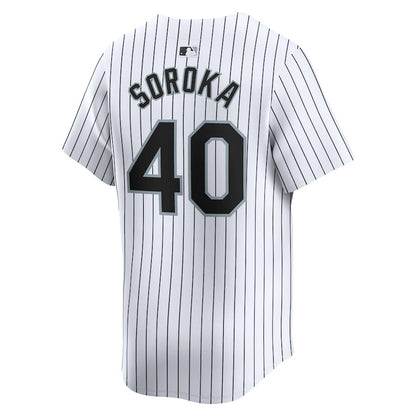 Michael Soroka 40 Chicago White Sox Home Limited Men Jersey - White