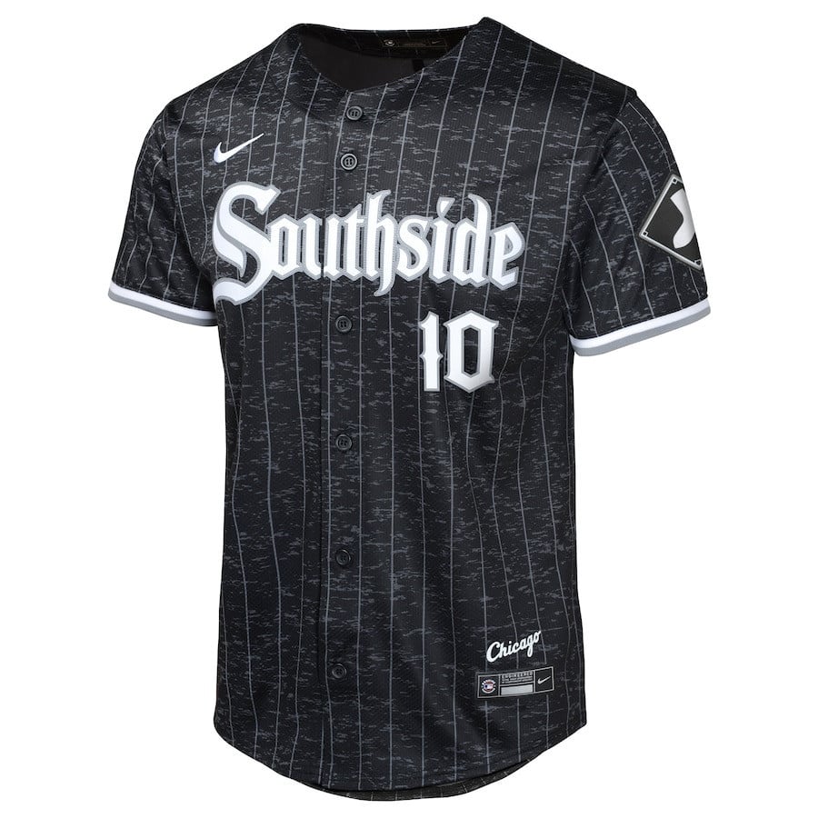 Yoan Moncada 10 Chicago White Sox City Connect Limited YOUTH Jersey - Black