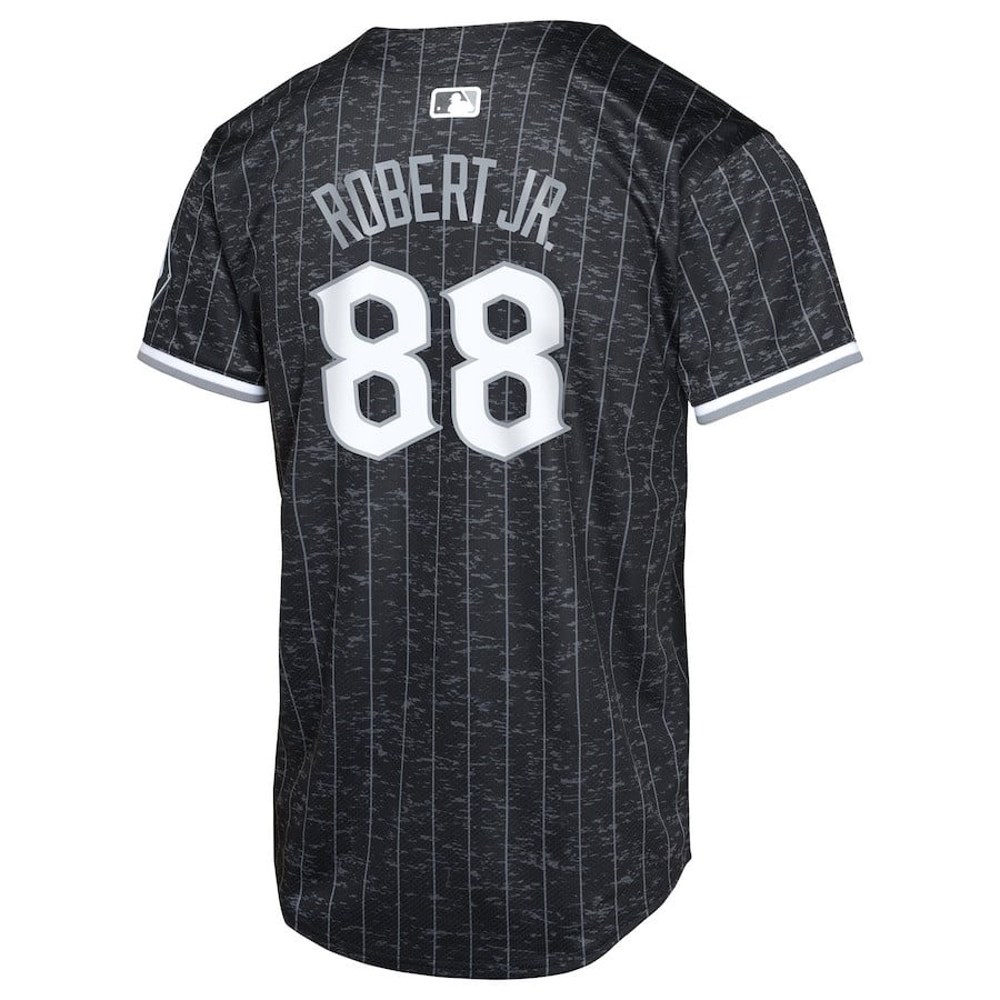 Luis Robert Jr. 88 Chicago White Sox City Connect Limited YOUTH Jersey - Black