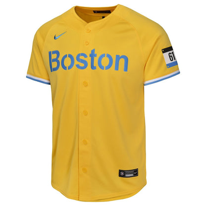 Boston Red Sox City Connect Limited YOUTH Jersey - Gold