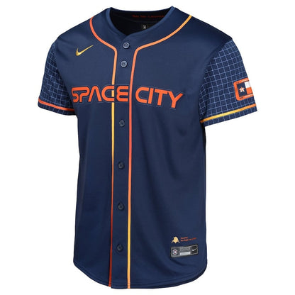 Houston Astros City Connect Limited YOUTH Jersey - Navy