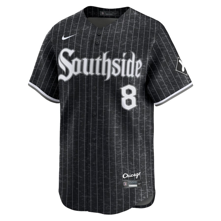 Bo Jackson 8 Chicago White Sox City Connect Retired Men Jersey - Black