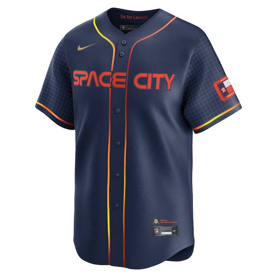 Kyle Tucker 30 Houston Astros City Connect Limited Men Jersey - Navy