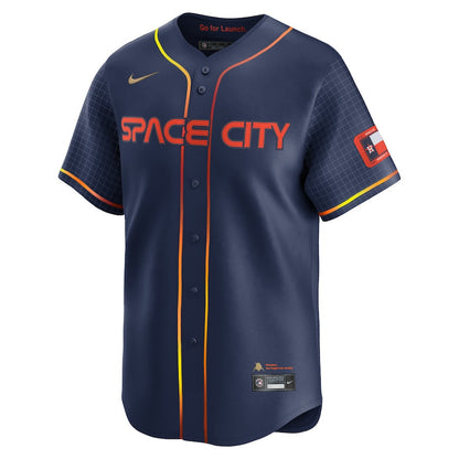 Kyle Tucker 30 Houston Astros City Connect Limited Men Jersey - Navy