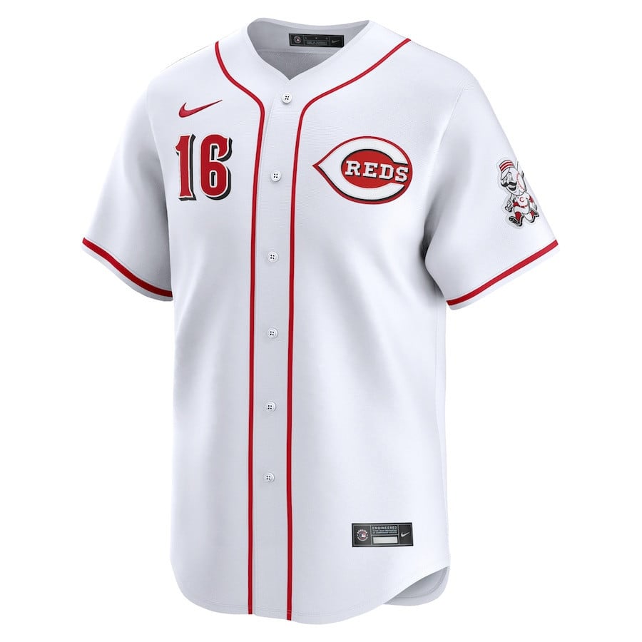 Noelvi Marte 16 Cincinnati Reds Home Limited Men Jersey - White