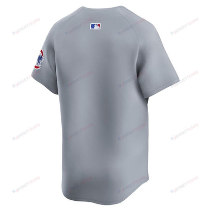 Chicago Cubs Road Limited Men Jersey - Gray