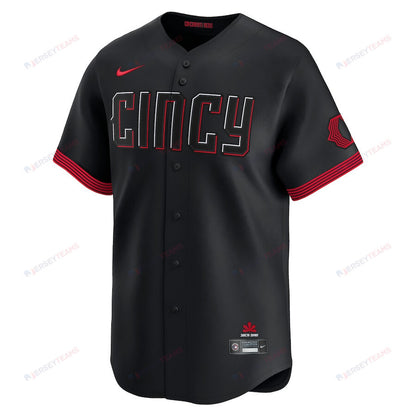 Elly De La Cruz 44 Cincinnati Reds City Connect Limited Player Men Jersey - Black