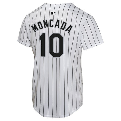 Yoan Moncada 10 Chicago White Sox Home Game Player YOUTH Jersey - White