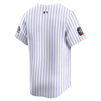 Colorado Rockies 2024 MLB World Tour Mexico City Series Home Limited Men Jersey - White