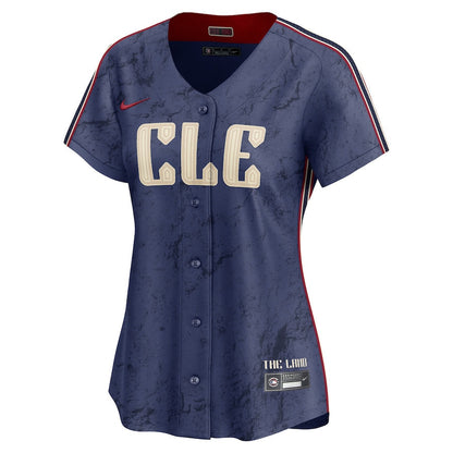 José Ramírez 11 Cleveland Guardians 2024 City Connect Limited Women Jersey - Navy