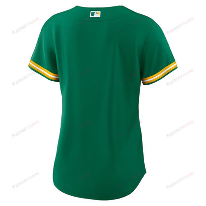 Oakland Athletics Alternate Team Women Jersey - Kelly Green