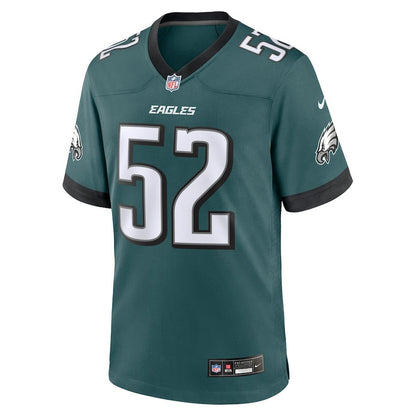 Julian Okwara 52 Philadelphia Eagles Game Men Jersey - Midnight Green