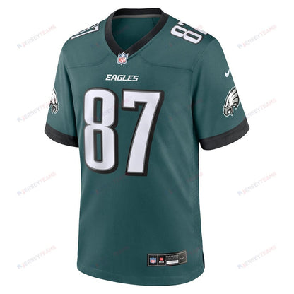 C.J. Uzomah 87 Philadelphia Eagles Team Game Men Jersey - Midnight Green