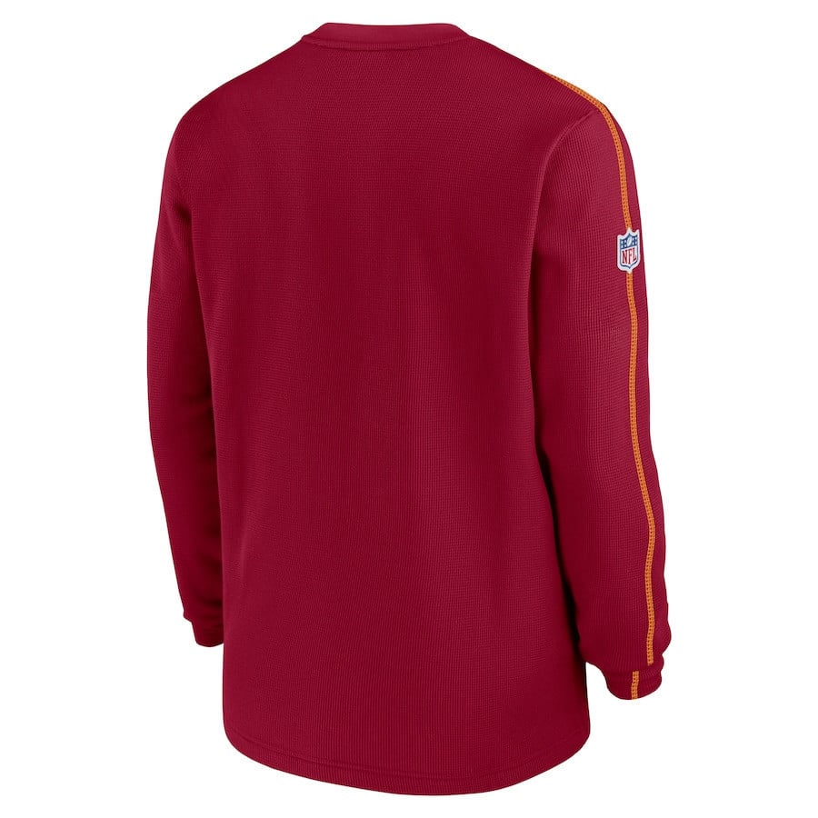 Washington Commanders 2024 Sideline Long Sleeve Shirt - Men's Burgundy