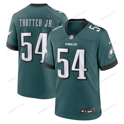Jeremiah Trotter Jr. 54 Philadelphia Eagles Game Men Jersey - Green