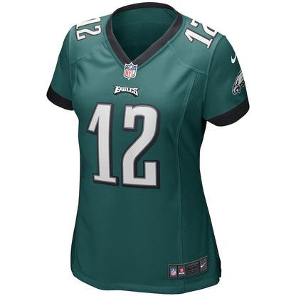 Randall Cunningham 12 Philadelphia Eagles Women's Game Retired Player Jersey - Midnight Green