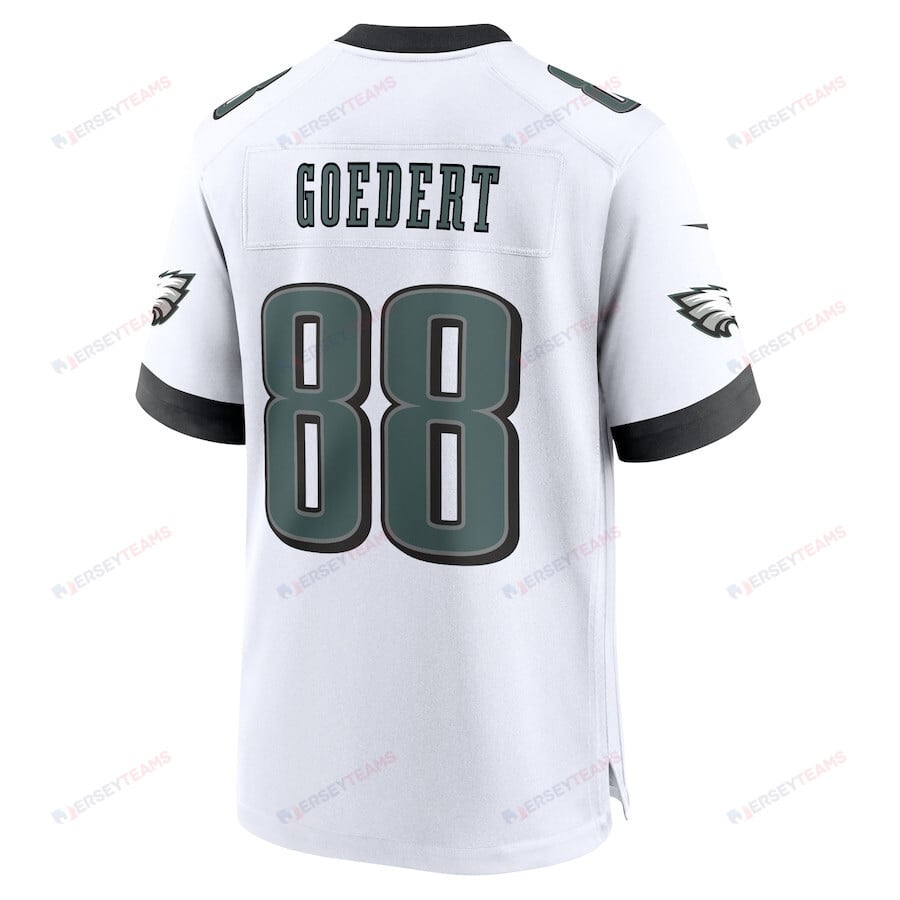 Dallas Goedert 88 Philadelphia Eagles Nike White Game Men Jersey - White