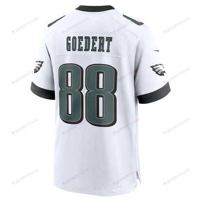 Dallas Goedert 88 Philadelphia Eagles Nike White Game Men Jersey - White
