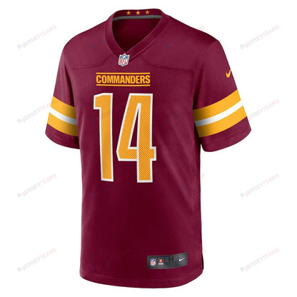 Olamide Zaccheaus 14 Washington Commanders Game Men Jersey - Burgundy