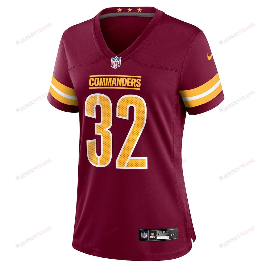 Mykal Walker 32 Washington Commanders Women's Game Jersey - Burgundy