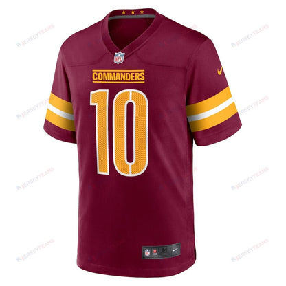 Tress Way 10 Washington Commanders Game Men Jersey - Burgundy