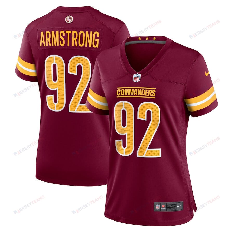 Dorance Armstrong 92 Washington Commanders Women's Game Jersey - Burgundy