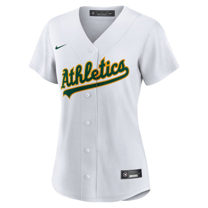 Brent Rooker 25 Oakland Athletics Women's Home Jersey - White
