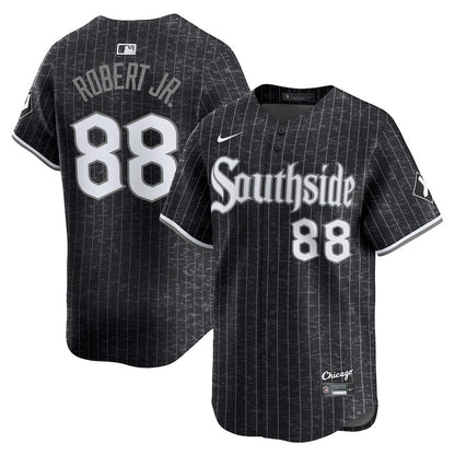 Luis Robert Jr. 88 Chicago White Sox City Connect Limited Player Men Jersey - Black