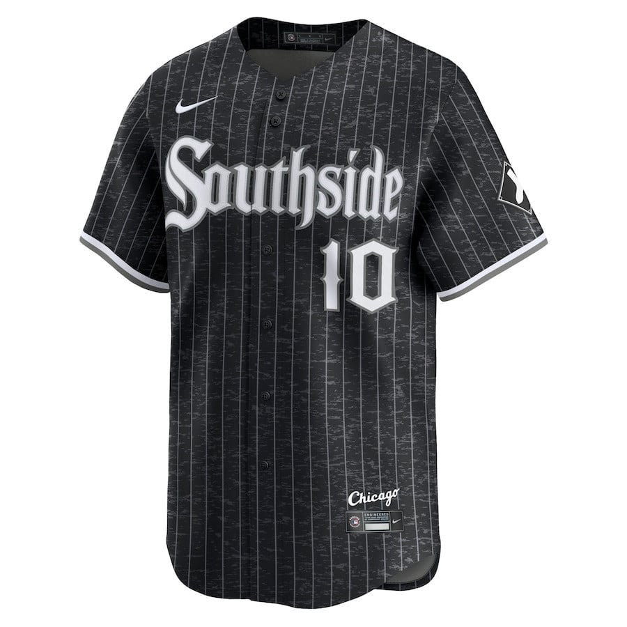 Yoán Moncada 10 Chicago White Sox City Connect Limited Player Men Jersey - Black