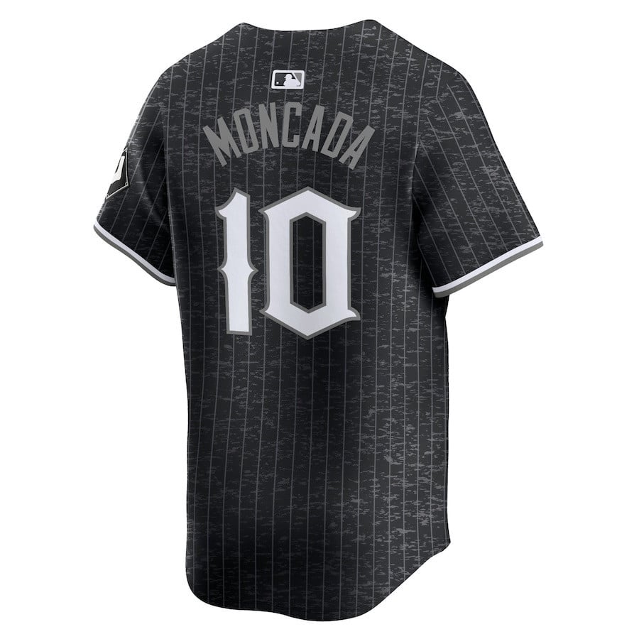 Yoán Moncada 10 Chicago White Sox City Connect Limited Player Men Jersey - Black