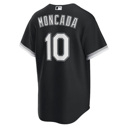 Yoan Moncada 10 Chicago White Sox Alternate Player Men Jersey - Black
