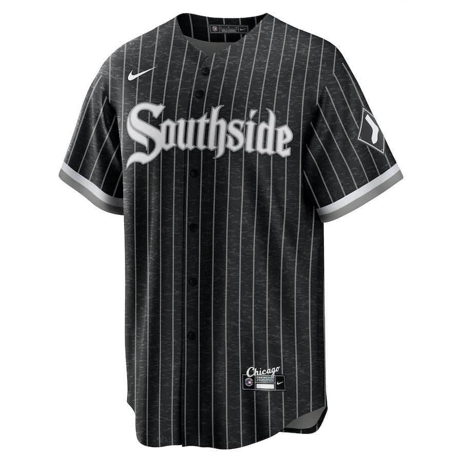 Yoan Moncada 10 Chicago White Sox City Connect Player Men Jersey - Black