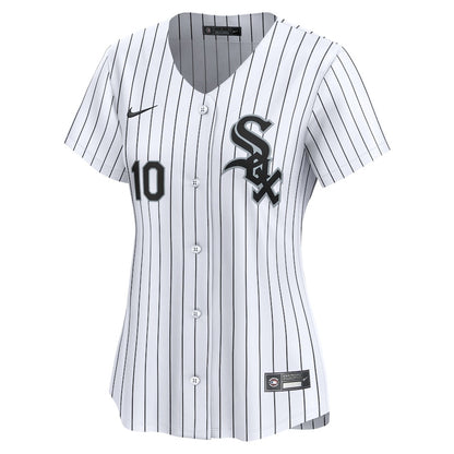 Yoan Moncada 10 Chicago White Sox Home Limited Player Women Jersey - White