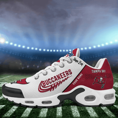 Tampa Bay Buccaneers Custom Name TN Shoes Sneakers For Men And Women - Red
