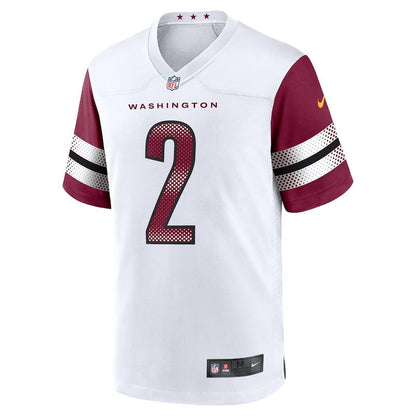 Dyami Brown 2 Washington Commanders Game Men Jersey - White